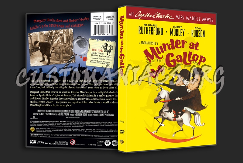 Murder at the Gallop dvd cover