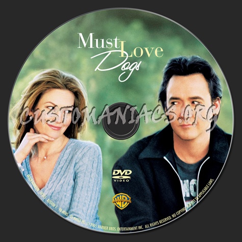 Must Love Dogs dvd label