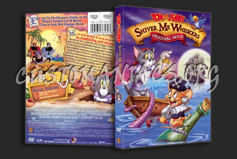 Tom & Jerry - Shiver Me Whiskers dvd cover