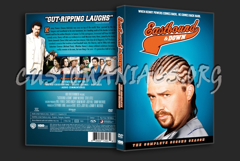 Eastbound and Down Season 2 dvd cover