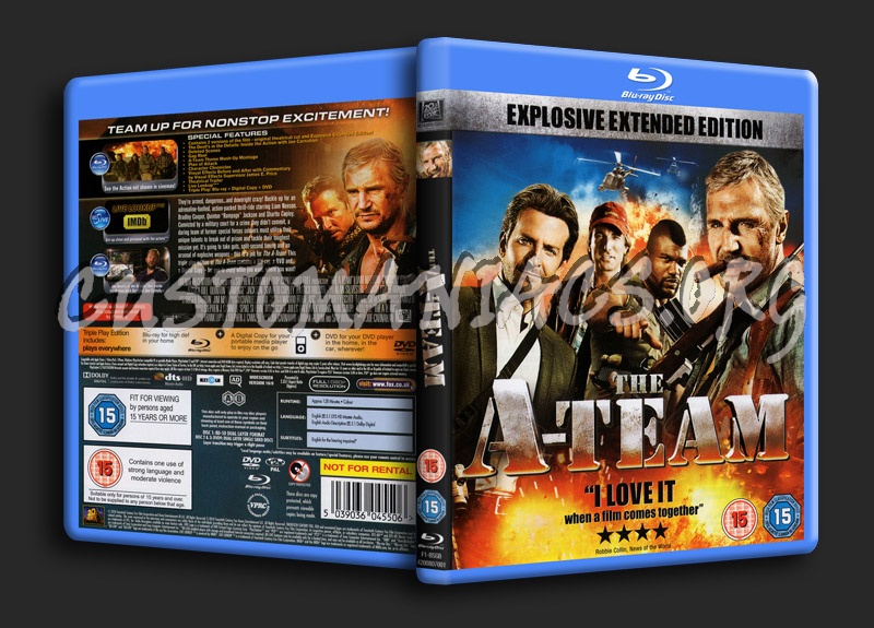 The A-Team blu-ray cover