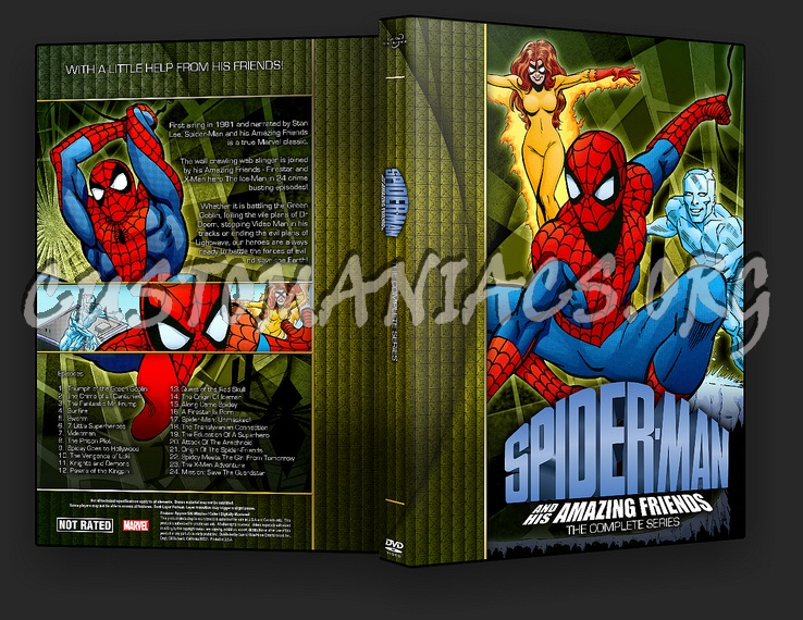 Spider-Man And His Amazing Friends - TV Collection dvd cover