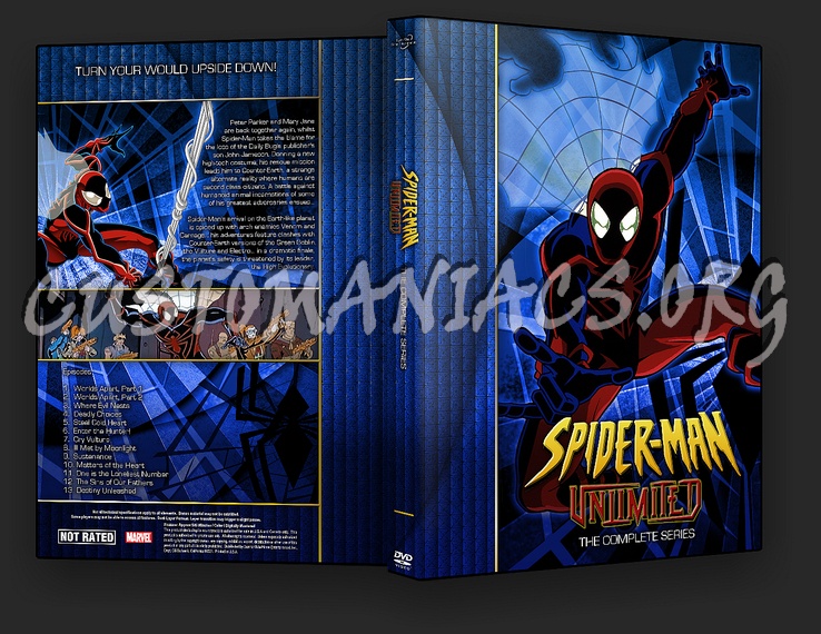 Spider-Man Unlimited - TV Collection dvd cover