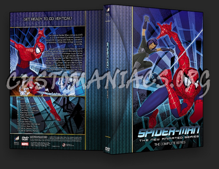 Spider-Man: The New Animated Series - TV Collection dvd cover