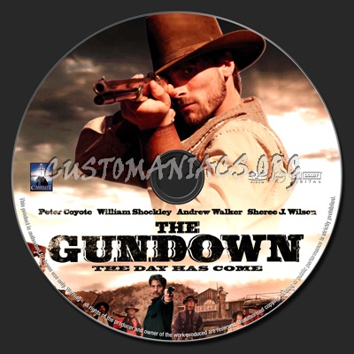 The Gundown dvd label