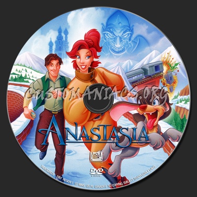 Anastasia dvd label