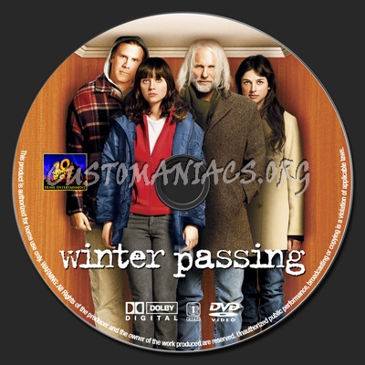 Winter Passing dvd label