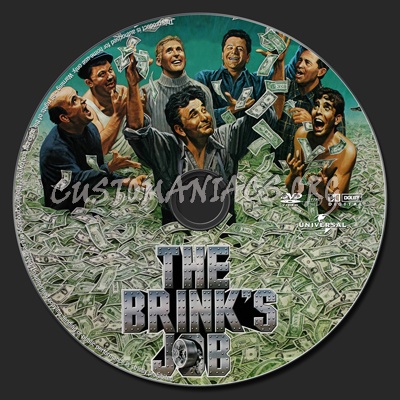 The Brink's Job dvd label