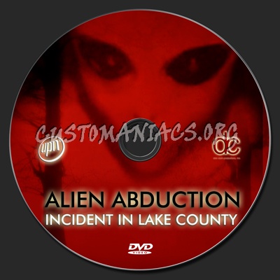 Alien Abduction Incident in Lake County dvd label