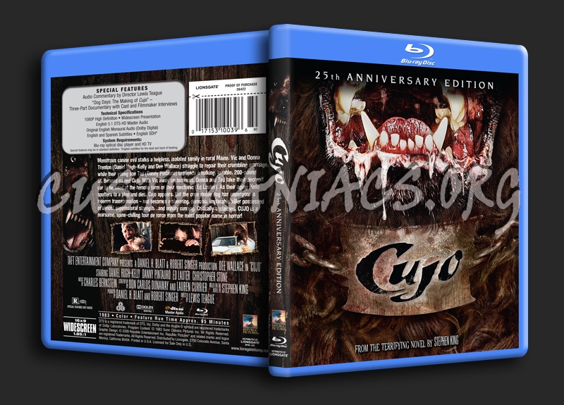 Cujo blu-ray cover