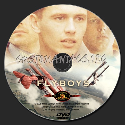 Flyboys dvd label