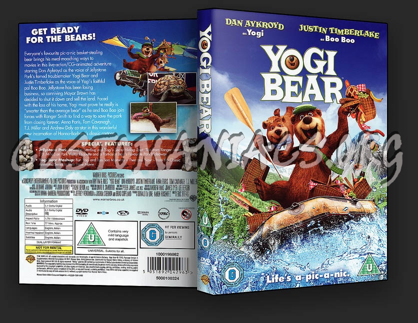 Yogi Bear dvd cover