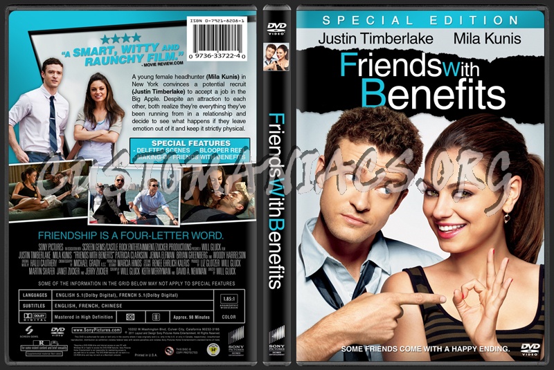 Friends With Benefits dvd cover