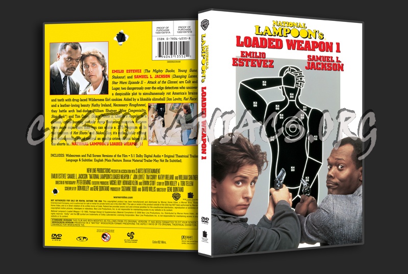 National Lampoon's Loaded Weapon dvd cover