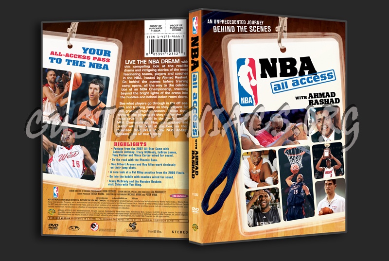 NBA All Access dvd cover