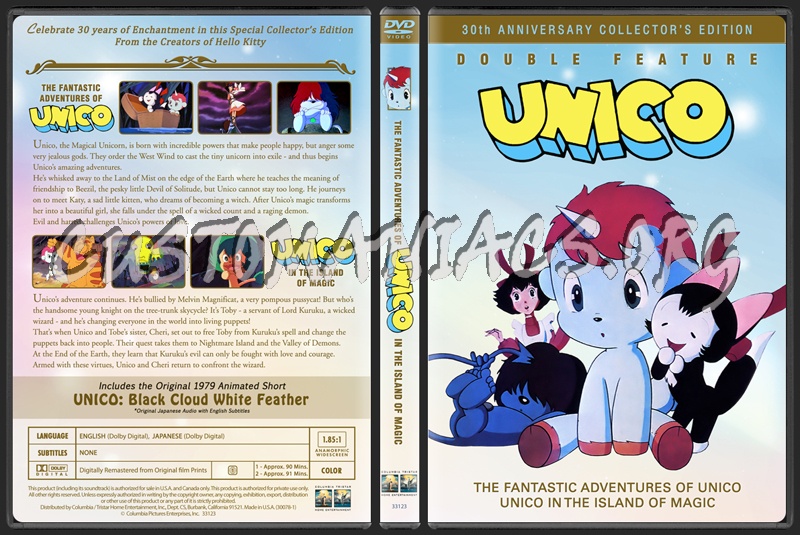 Unico (Double Feature) dvd cover