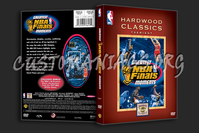 NBA Greatest Finals Moments dvd cover