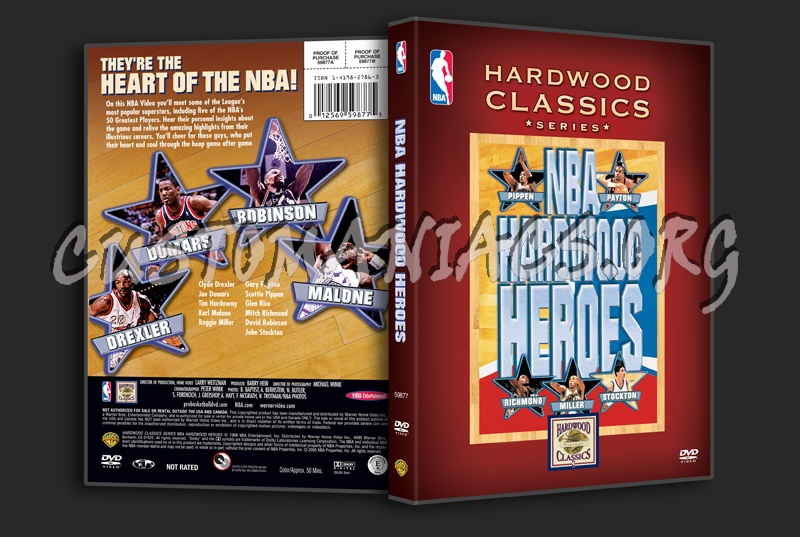 NBA Hardwood Heroes dvd cover