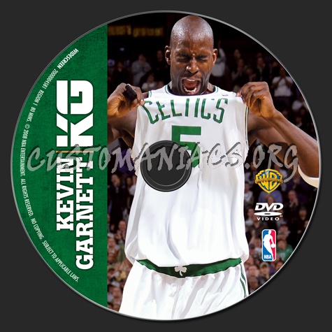 NBA Kevin Garnett KG dvd label