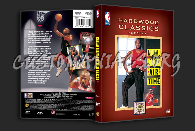 NBA Michael Jordan Air Time dvd cover
