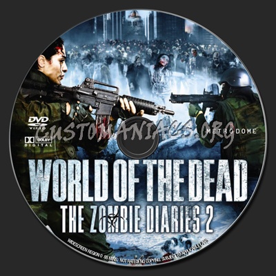 World of the Dead The Zombie Diaries 2 dvd label