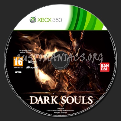 Dark Souls dvd label