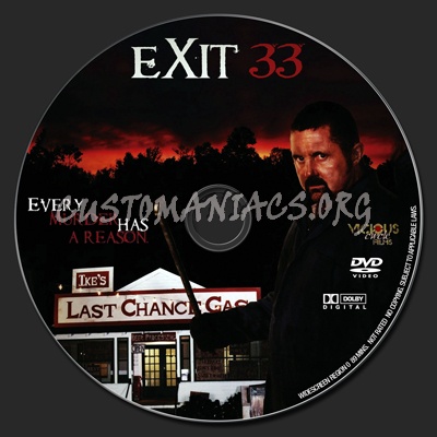 Exit 33 dvd label