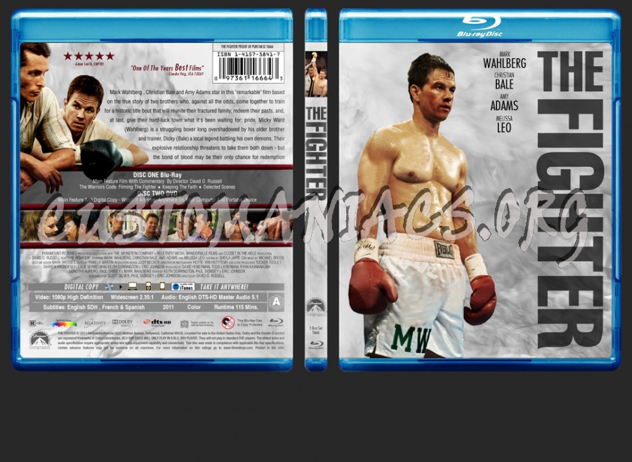 The Fighter blu-ray cover