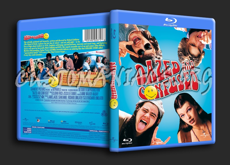 Dazed And Confused blu-ray cover