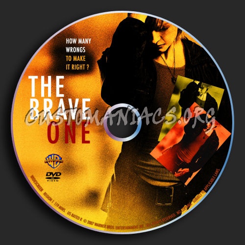 The Brave One dvd label