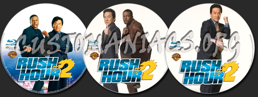 Rush Hour 2 blu-ray label