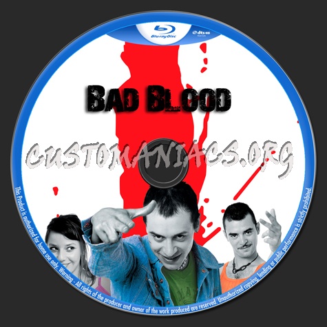 Bad Blood blu-ray label