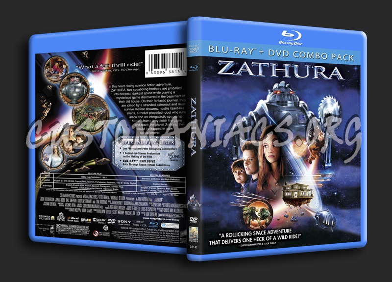 Zathura blu-ray cover