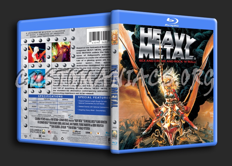 Heavy Metal blu-ray cover