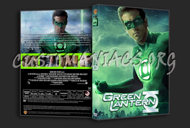 Green Lantern dvd cover