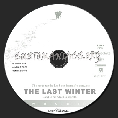 The Last Winter dvd label