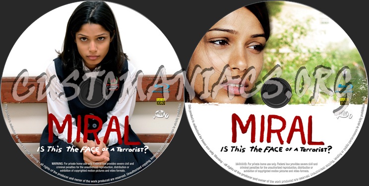 Miral blu-ray label