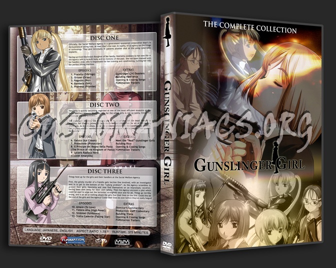 Gunslinger Girl dvd cover