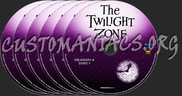 The Twilight Zone Season 4 blu-ray label