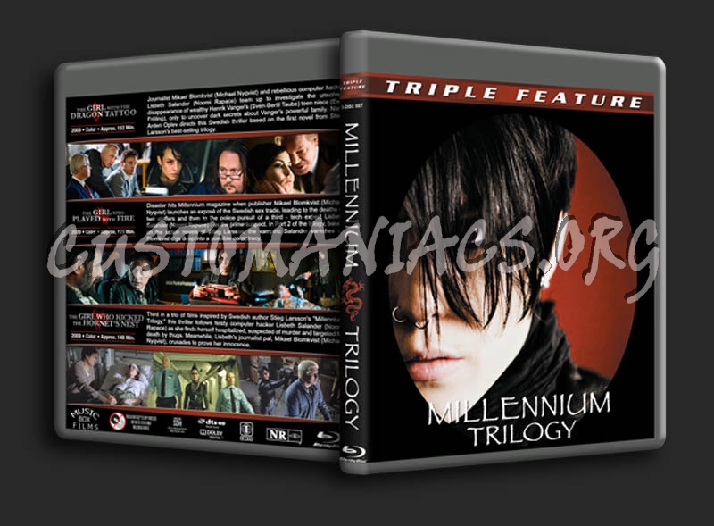 Millennium Trilogy blu-ray cover