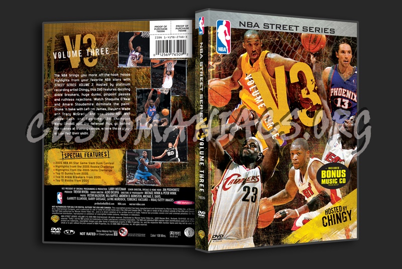 NBA Street Series  Volume 3 dvd cover