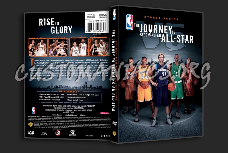 NBA Street Series Volume 5 The Journey to Becoming an All-Star dvd cover