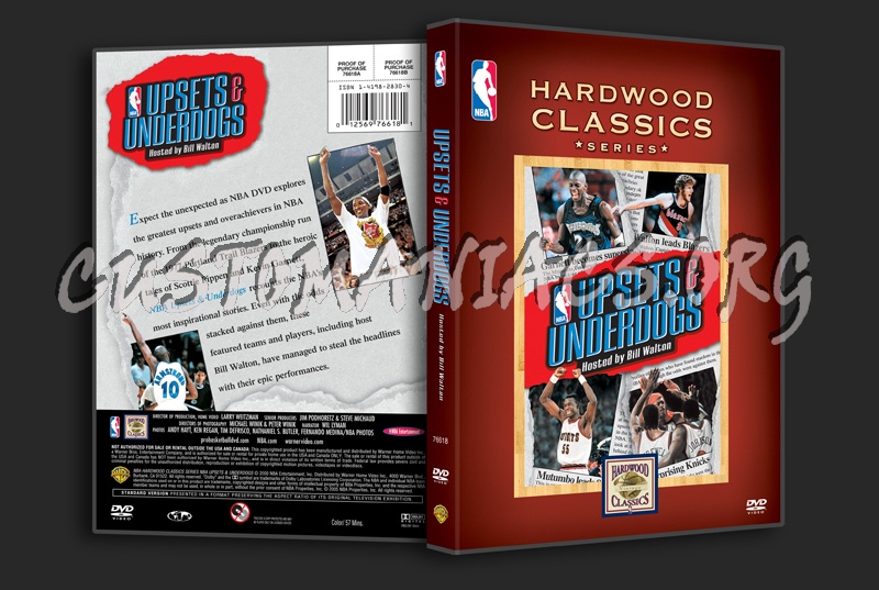 NBA Upsets & Underdogs dvd cover