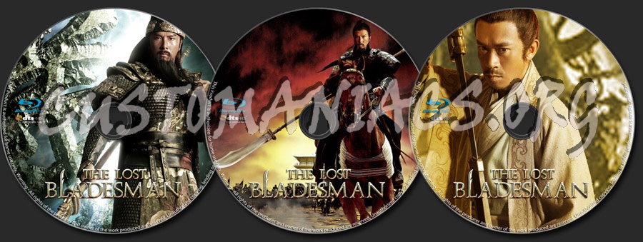 The Lost Bladesman blu-ray label