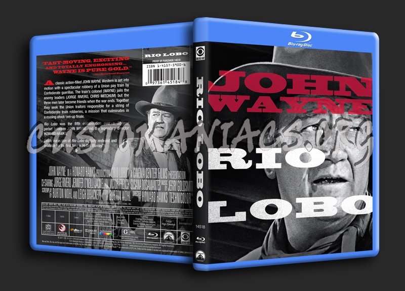 Rio Lobo blu-ray cover