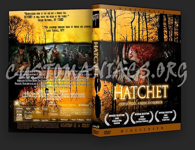 Hatchet dvd cover