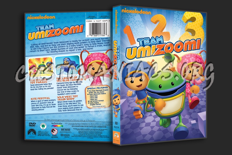 Team Umizoomi dvd cover