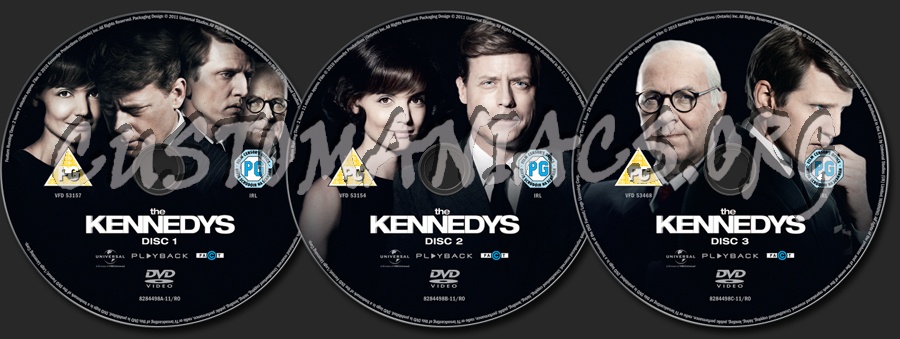 The Kennedys The Complete Series dvd label