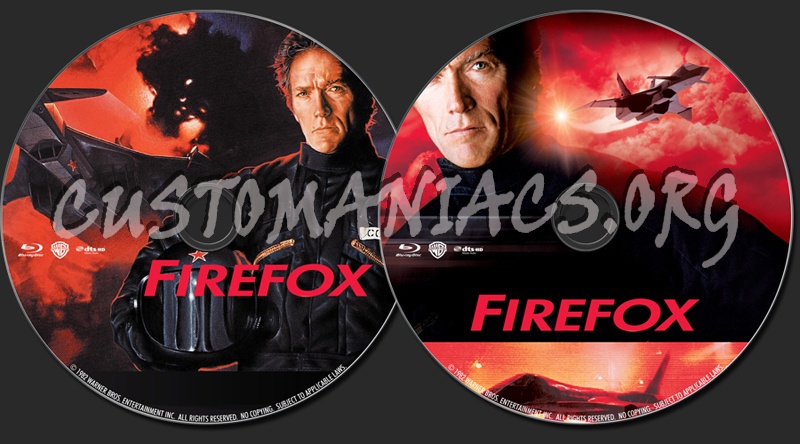 Firefox blu-ray label