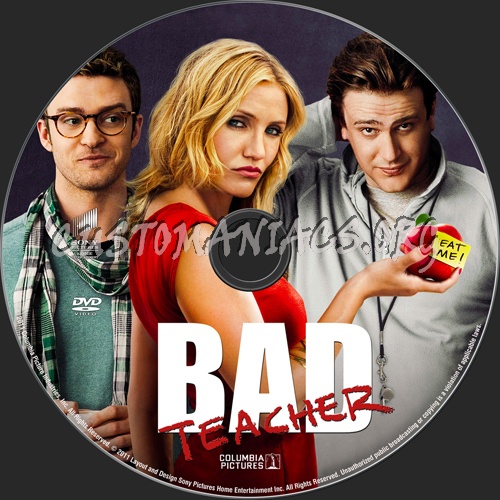 Bad Teacher dvd label